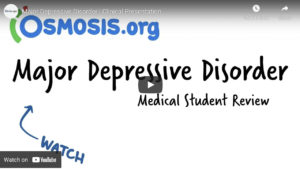 What is CDPAP resource center - video on major depressive disorder